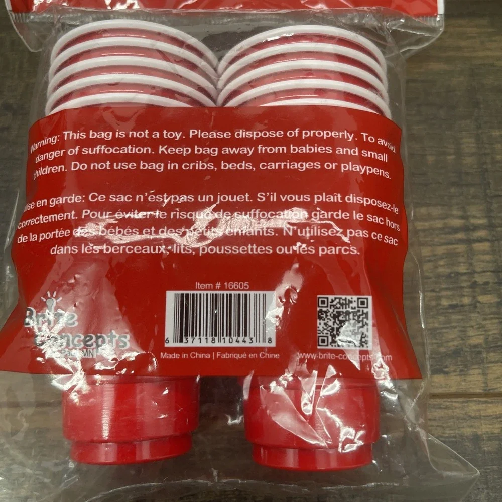 Red Jr. 2 Oz. Red Plastic Cups (24-Pack)